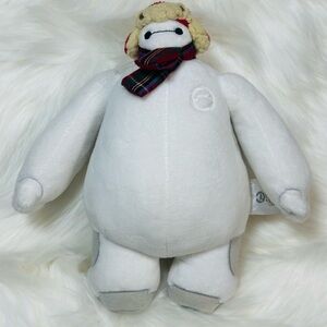 Disney Store exclusive Baymax holiday plush from the Big Hero 6 franchise